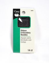 Dritz Ribbon Embroidery Hand Needle Assorted Size 56RE - $4.95