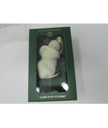 DEPT 56 69231 SNOWBABIES A BABY IN MY STOCKING ORNAMENT NEW SEALED  - $108.23 MXN