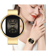 Elegant Gold  Silver Womens Luxury Quartz Watch 2023 - $58.24 CAD