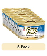 Purina Fancy Feast ClassicKitten Food, Ocean Whitefish &amp; Tuna, 3 oz Can ... - $20.41 CAD