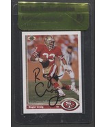 ROGER CRAIG SIGNED 1991 UD UPPER DECK CARD #143 SF 49ERS AUTO BECKETT BAS 3 - $721.51 MXN