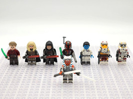 8pcs Star Wars Ahsoka TV series Thrawn Baylan Skoll Shin Hati Minifigures Set - £15.17 GBP