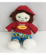 Vintage 2001 Campbell&#39;s Alphabet Soup Kid 7.5&quot; Bean Bag Plush Doll - $4.94