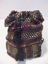 Billabong Canyon Cruz Drawstring Rucksack Backpack Women&#39;s Aztec Tribal New $48 - £35.95 GBP
