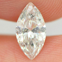 Marquise Cut Diamond Natural Loose F SI2 Certified Enhanced Polished 0.70 Carat - £620.27 GBP