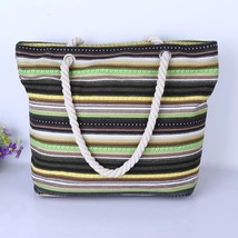 Fashion Ladies Canvas Handbag Large Capacity Colorful  Printing  Beach Bag For W - £126.14 GBP