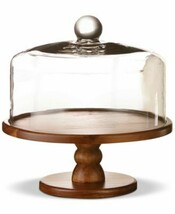 Jay Imports Jay Imports Madera Cake Plate Clear No Size - $42.00