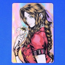 Final Fantasy VII Aeris Aerith Rainbow Foil Holographic Character Trading Card A - £11.87 GBP