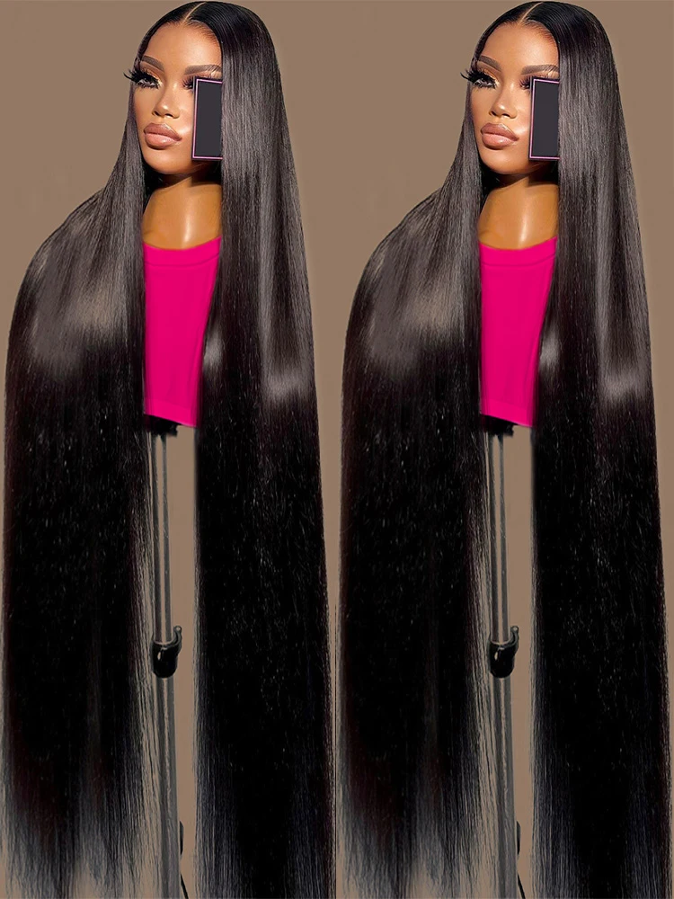 Pre Cut No Glue 6X5 13x4 Glueless Wig Human Hair Ready To Wear Straight 13x6 3 - £73.27 GBP+