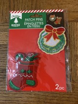 Christmas House Patch Pins - $41.98