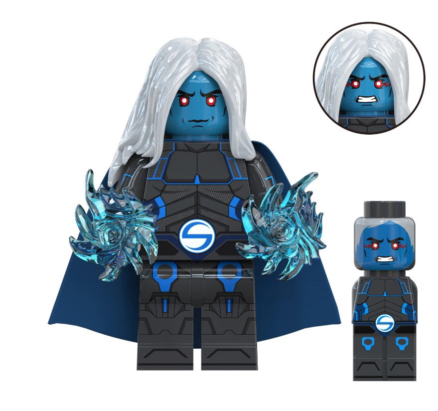 Minifigure Sentry Blue With Mini Thunderbolts Marvel Mcu US Seller - $7.98