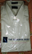 Men's Dress Shirt - The Hathaway Shirt  Neck 16.  Short Sleeve - $12.00