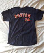 NWT MLB Boston Red Sox &quot;24 Price&quot; Men&#39;s Navy Blue Tee Shirt - $20.51 CAD