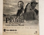 Beyond The Prairie Print Ad Richard Thomas Walton Goggins TPA21 - $5.93