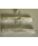 Lot of 18 Clear Plastic 10&quot; Lingerie Hangers for Bras, Panties, Slips, etc - $6.88