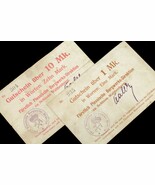 1914 Waldenburg 2pc Monnaie de Nécessité Kit World Guerre I Allemagne 1 ... - $1,942.20 MXN