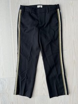 Zadig &amp; Voltaire Posh Military Wool Pants Black ( 34 ) - £116.75 GBP