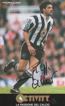 Philippe albert newcastle football club fc large hand signed photo 167120 p thumb200