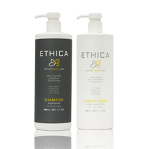 Ethica Hair Growth Shampoo and Conditioner, 32 Oz Duo