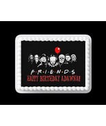 Friends Custom Edible Birthday Cake Topper/ Peel like a sticker - £7.83 GBP