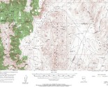 Como Quadrangle Nevada 1957 Topo Map Vintage USGS 15 Minute Topographic - $16.89