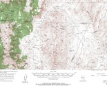 Como Quadrangle Nevada 1957 Topo Map Vintage USGS 15 Minute Topographic - £13.50 GBP