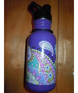 Vera Bradley Purple Paisley Water Bottle BPA Free - $5.99