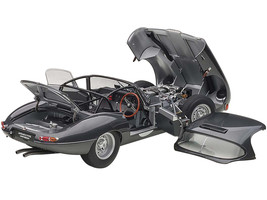 Jaguar Lightweight E Type Roadster RHD (Right Hand Drive) Dark Gray 1/18 Model C - £214.41 GBP