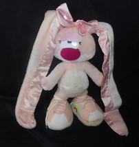16&quot; Vintage 1985 Applause Billie J EAN Pink Bunny Rabbit Stuffed Animal Plush Toy - £44.80 GBP