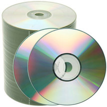 600 Pcs 52X Silver Shiny Top Blank Cd-R Cdr Media Free Priority Mail - $188.99