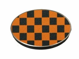 The Mad Spinner Micro Orange &amp; Black Checker | Off-Ice Spinner - £29.42 GBP