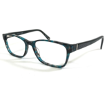 Bulova Eyeglasses Frames BUCKINGHAM TEAL DEMI Blue Green Square 51-15-135 - £42.80 GBP