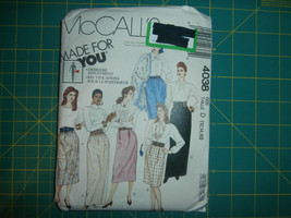 McCall&#39;s 4038 Size 12 14 16 Misses&#39; Skirts - £10.16 GBP