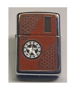 Zippo Lighter - Western Star with Engraving Panel High Polish Chrome - 8... - $38.66