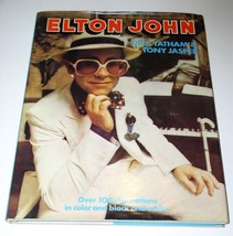 Elton John Hardbound Book Vintage 1976 UK Octopus Dick Tatham Tony Jasper - $24.99