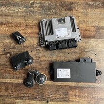 09 Mini Cooper R56 Non-Turbo AT DME ECU ECM CAS3 Eng Computer Immo & Fob 7590859 image 10