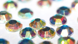 HOTFIX Crystal AB Rhinestones 4 Sizes (SS06, 10, 16, 20) min 144Pcs/Bag - £3.91 GBP