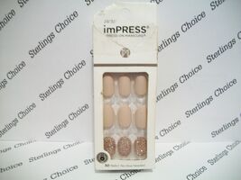 Kiss imPRESS Press-on Manicure Nails #83654 Evanesce "As Pictured" - $8.36