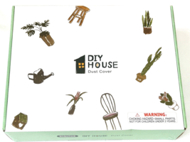 DIY House Dust Cover Clear Acrylic for Miniature Room Box Dollhouse Robotime - £46.22 GBP