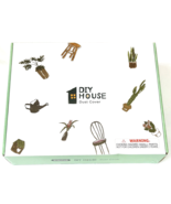DIY House Dust Cover Clear Acrylic for Miniature Room Box Dollhouse Robo... - £45.65 GBP