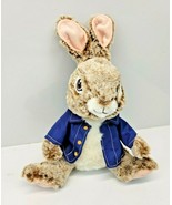Dan Dee Peter Rabbit in Blue Jacket Plush Collectors Choice 2021 Sitting... - $17.99 CAD