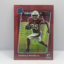 2021 Panini Donruss Optic Football Rondale Moore Base RC #217 Hyper Red Prizm - £1.61 GBP