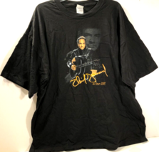NEIL DIAMOND Vintage 2001 On Tour In Concert Music Double Sided Black T-Shirt L - £24.83 GBP