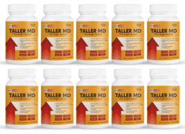 10 Pack Taller MD The Height Doctor-60 Capsules x10 - £206.24 GBP