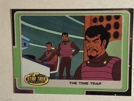 Star Trek Trading Card Sticker #102 Time Trap - £1.96 GBP