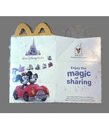 Walt Disney World 50 McDonalds Happy Meal Box Mickey Minnie Celebrate Ep... - £4.61 GBP