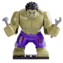 The Incredible Hulk (Large) Marvel Avengers Figure For Custom Minifigures - £5.56 GBP