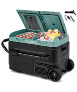 Dual Zone 12V  42QT Car Refrigerator for Vehicles Camping Travel Truck R... - $8,567.20 MXN