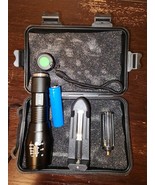 8000 Lumen Flashlight kit AAA + rechargeable battery + adjustable depth - $25.56 CAD