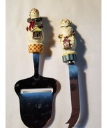 Snowmen ~ Boston Warehouse ~ Stainless Steel Knife &amp; Cheese Slicer - €17,23 EUR